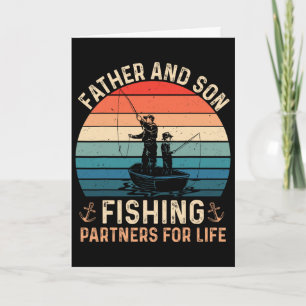 Fathers Day Fishing For Dad Fathers Day From Son F Card