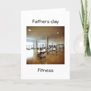 fathers day fitness card