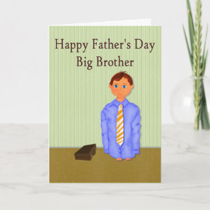 Father's Day for Big Brother Card