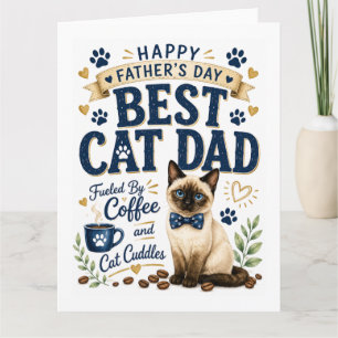 Father's Day for Cat Dad Card