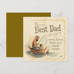 Father's Day for Fishing Lover Dad Card