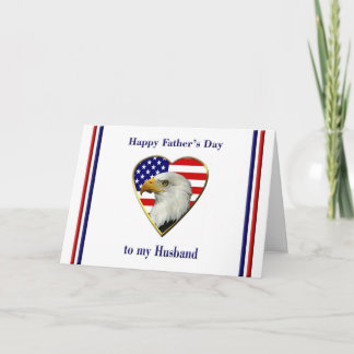 Father's Day for Military Husband Card