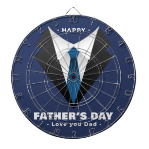 Father's Day. Formal Suit.  Dartboard
