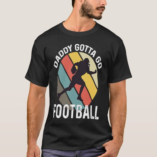 Father's Day  Fotball Dad 1 T-Shirt (Front)