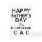 Father's Day from Dog - Cute Dog Dad