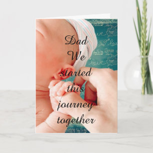 FATHER'S DAY FROM THE BEGINNING CARD