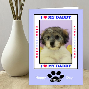 Father's Day from the Dog -- Your Photo Card