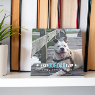 Father's Day From Your Dog Photo Flat Holiday Card