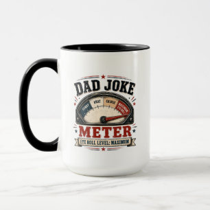 Father's Day/Funny Dad Joke Metre WRAP Mug