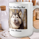 Father's Day - Funny Dog Dad Birthday - Pet Photo Coffee Mug<br><div class="desc">Surprise Dad this Father's Day with this super cute dog dad mug . Dad ... I'm so sorry for all the times I kissed you ... after licking my butt . Personalize with the Dog Dad's favourite Pet Photo, and name . Father's Day - Funny Dog Dad - Pet Photo...</div>