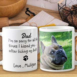 Father's Day - Funny Dog Dad Pet Photo Coffee Mug