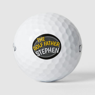 Father's Day Funny Saying Golf Balls