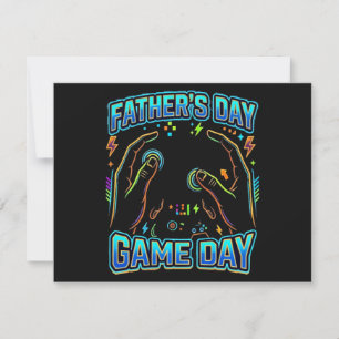 Father's Day, Game Day Holiday Card