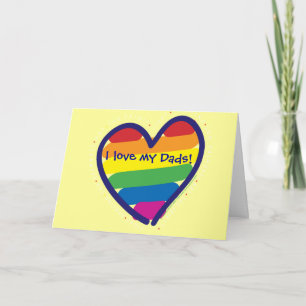 Father's Day Gay Pride Card