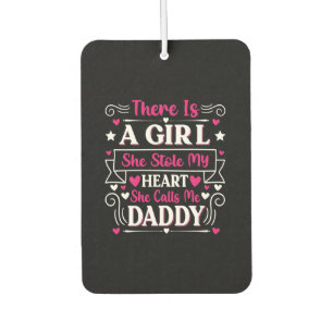 Father's Day Gift   A Girl Calls Me Daddy Air Freshener