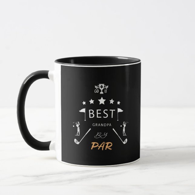 Father's Day Gift | Best Grandpa By Par  Mug (Left)