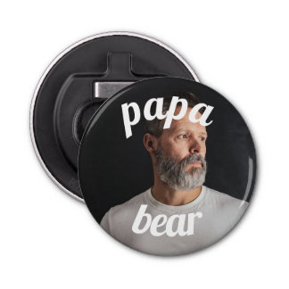 Father's Day Gift for Best Dad with Papa Bear Bottle Opener