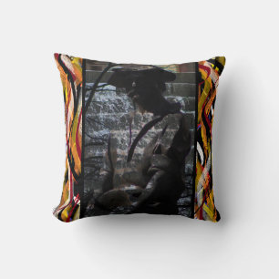 Father's Day Gift For Dad Brother Son and Uncle Throw Pillow