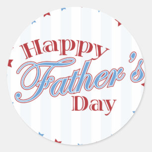 Father's Day Gift Items Classic Round Sticker