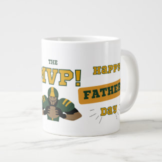 Father's Day Gift - Most Valuable Papa Unique Large Coffee Mug