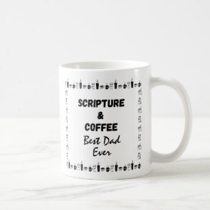 Father's Day Gift Mug Scripture Personalized