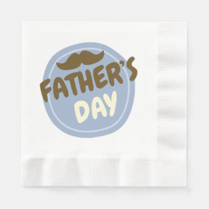 Fathers day gift napkin
