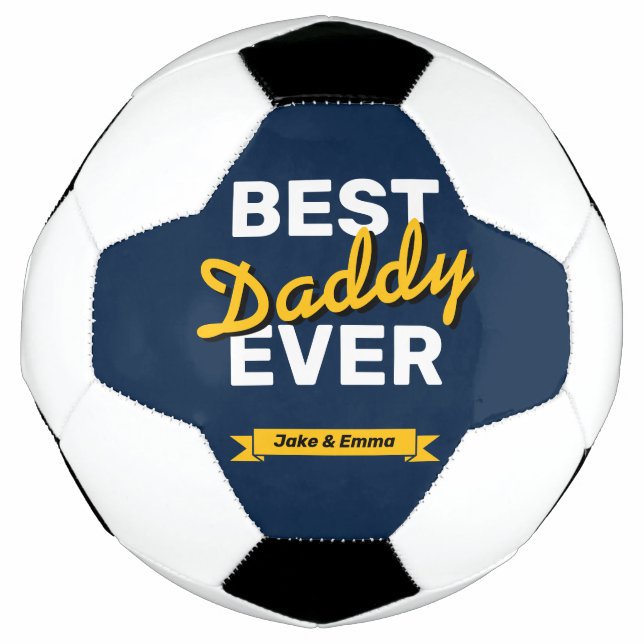 Father's Day Gift | Personalized Soccer Ball (Front)
