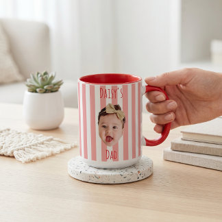 Father's Day Gifts for Dad Baby Face Mug