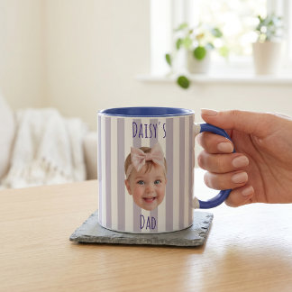 Father's Day Gifts for Dad Baby Face Mug