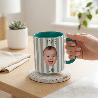 Father's Day Gifts for Dad Baby Face Mug