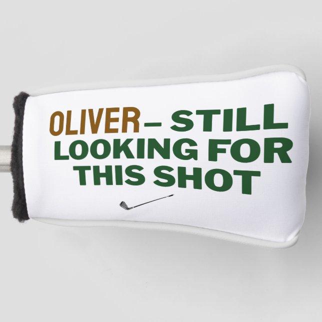 Fathers Day Golf Dad Still Looking Design Head Cover (Front)