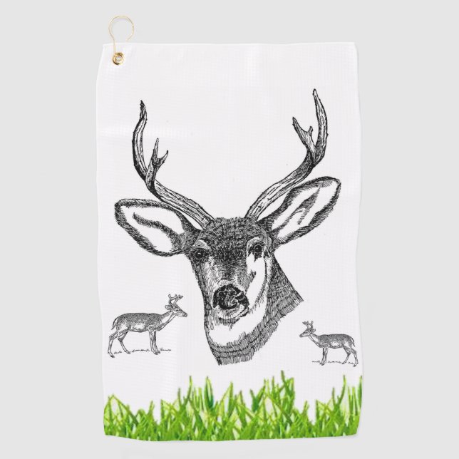Father's Day Golf Towel (Front)