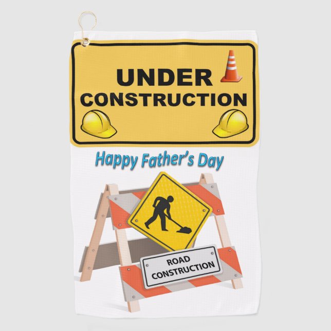 Father's Day Golf Towel (Front)