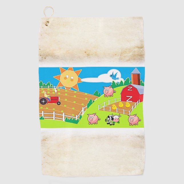 Father's Day Golf Towel (Front)