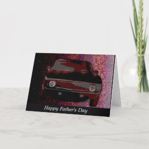Father's Day  Greeting 1969 Camaro Card