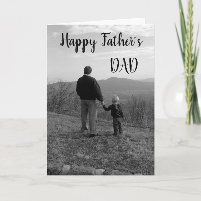 Father's Day Greeting Card (Front)