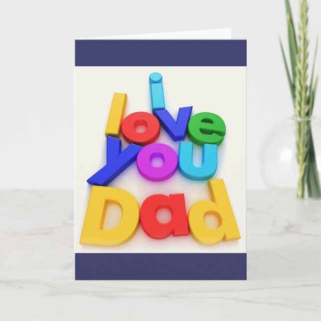 Father's Day Greeting Card (Front)