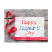 Father's Day Greeting Postcard