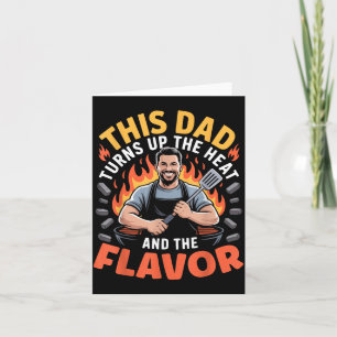 Fathers Day Grilling Dad Grillmaster Daddy Card