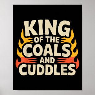 Fathers Day Grilling Dad Grillmaster Daddy Poster