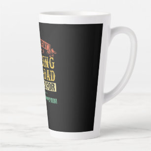 Father's Day Happy Father's Day To Step Dad Latte Mug