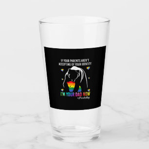Father's Day I Am Your Dad Now Glass