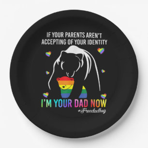 Father's Day   I Am Your Dad Now Paper Plate