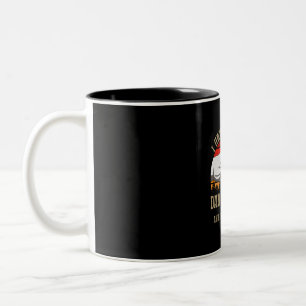 Father's Day I Have Two Titles Dad And Papa Two-Tone Coffee Mug