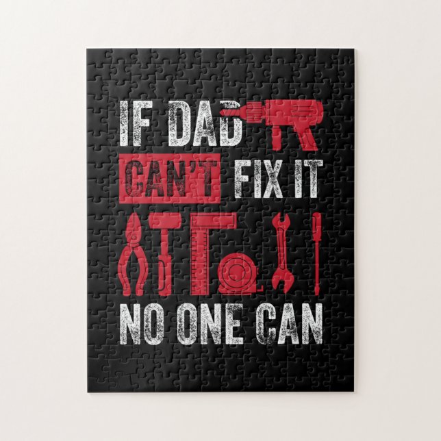 Father's Day If Dad Can Not Fix Jigsaw Puzzle (Vertical)