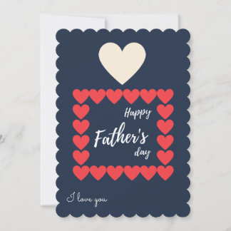 Father's day invitation