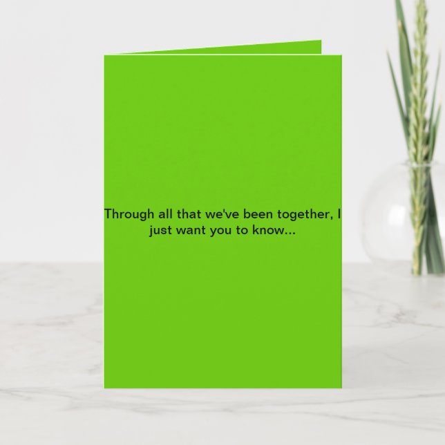 Father's Day- It could have been worse Card (Front)