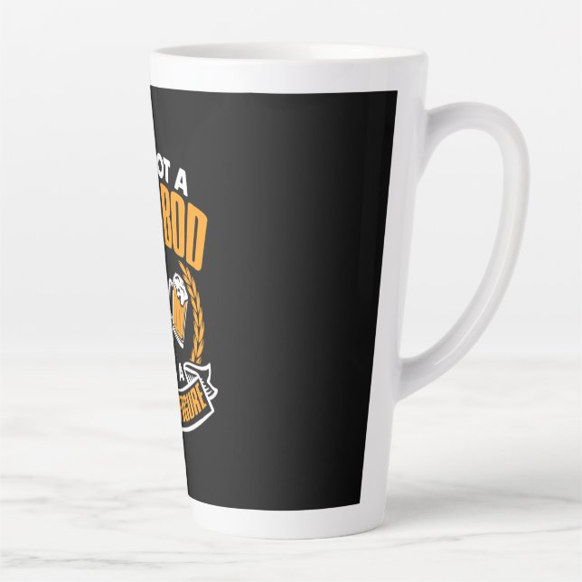 Father's Day It Is A Father Figure Latte Mug (Right)
