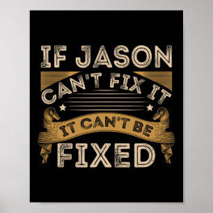Fathers Day Jason Quote Poster