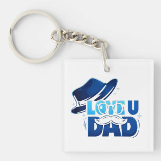 father's day keychain